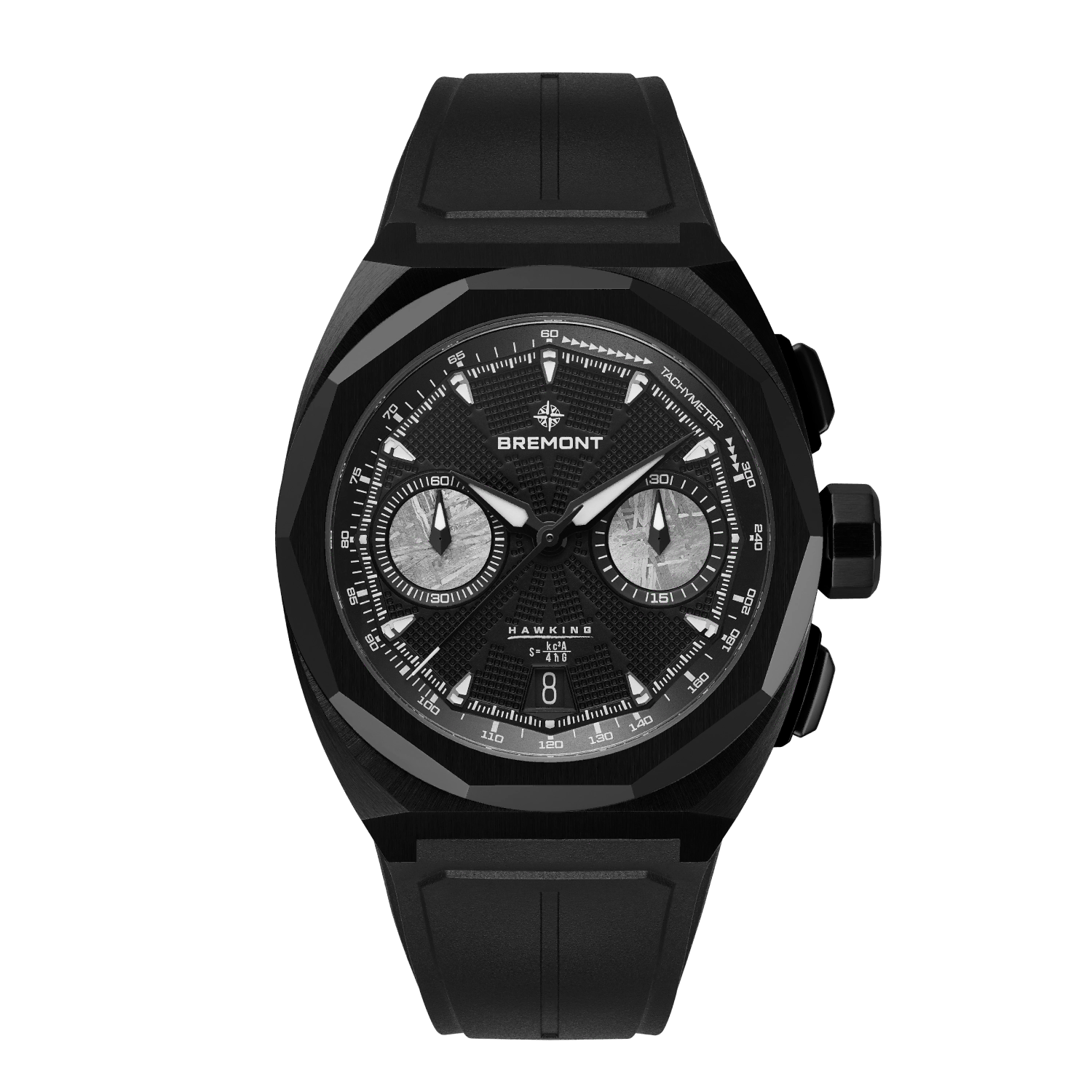 Bremont Watch Company Watches | Mens | Supernova Supernova 41mm Chronograph Hawking Edition Rubber Strap