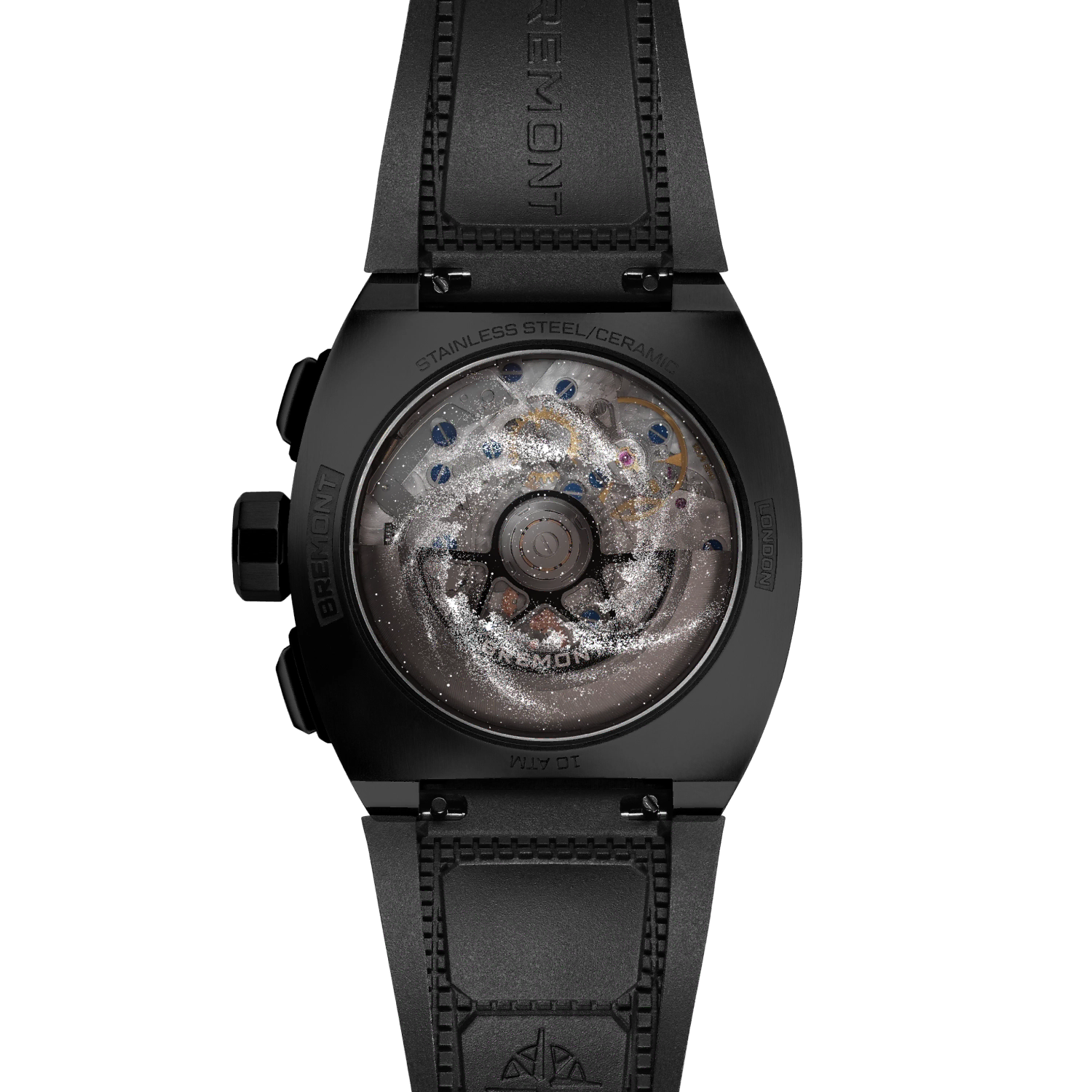 Bremont Watch Company Watches | Mens | Supernova Supernova 41mm Chronograph Hawking Edition Rubber Strap