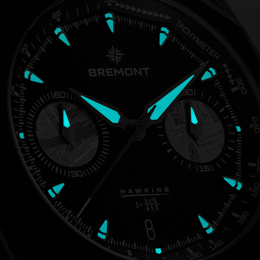 Bremont Watch Company Watches | Mens | Supernova Supernova 41mm Chronograph Hawking Edition Rubber Strap