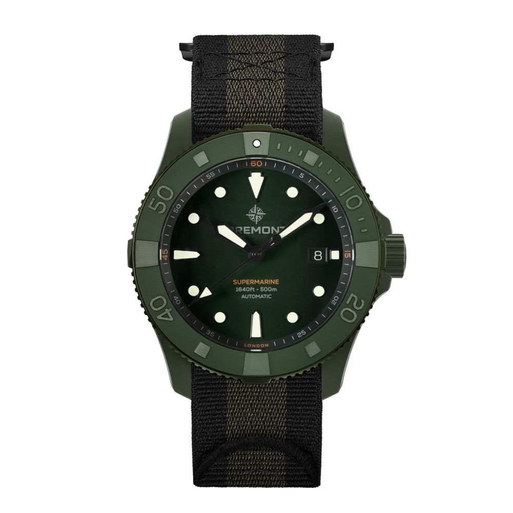 Bremont Watch Company Watches | Mens | Supermarine Supermarine Full Ceramic, Jungle Green