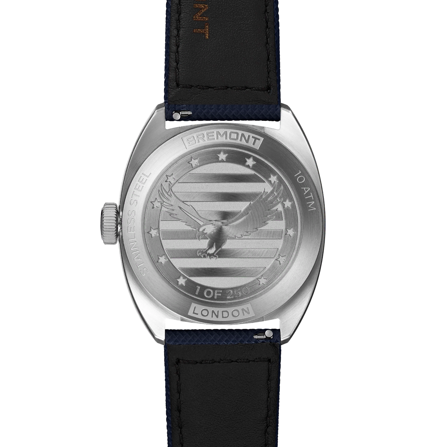 Bremont Watch Company Watches | Mens | Terra Nova Terra Nova 40.5mm Jumping Hour 1776 Leather Strap