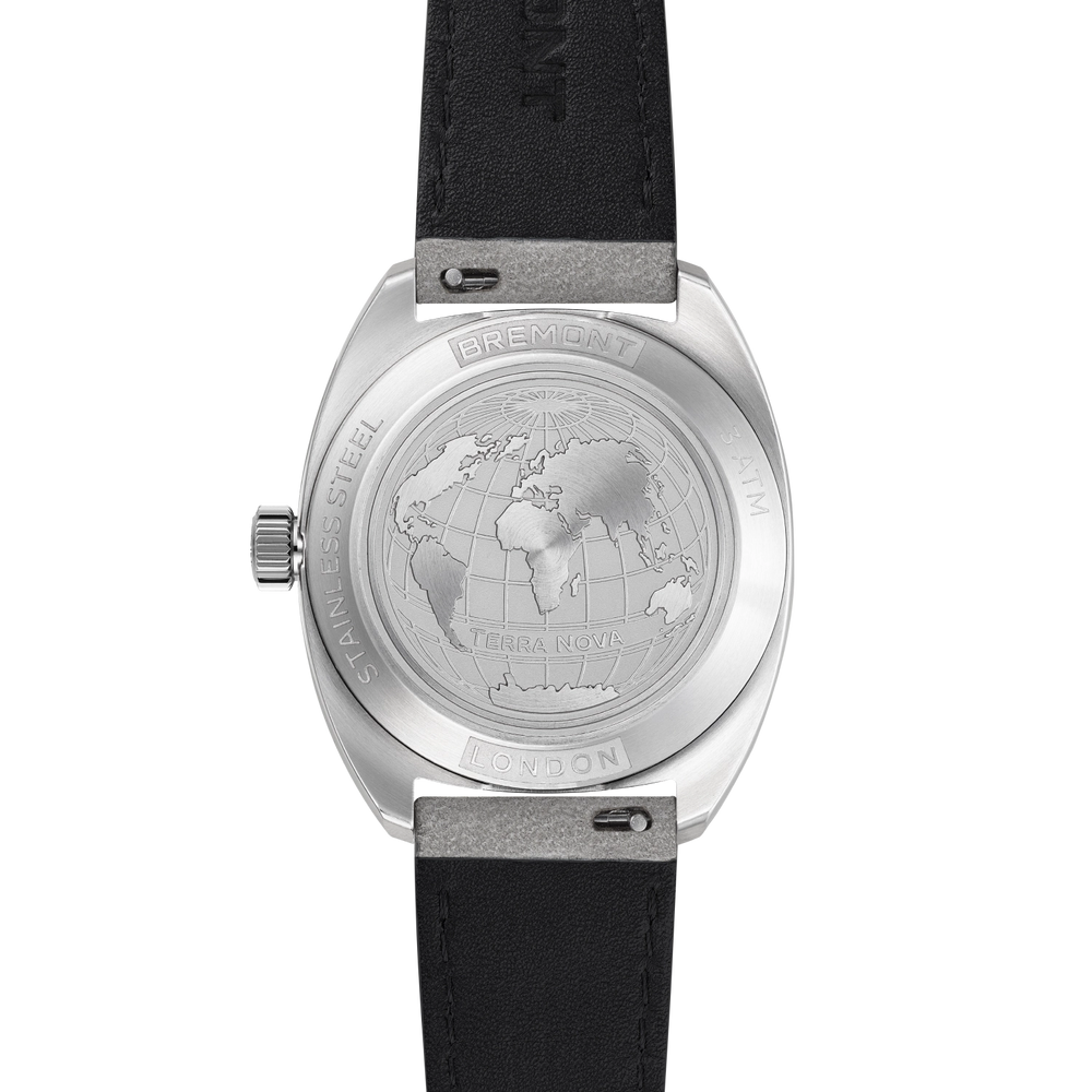Terra Nova 35mm Jumping Hour Leather Strap