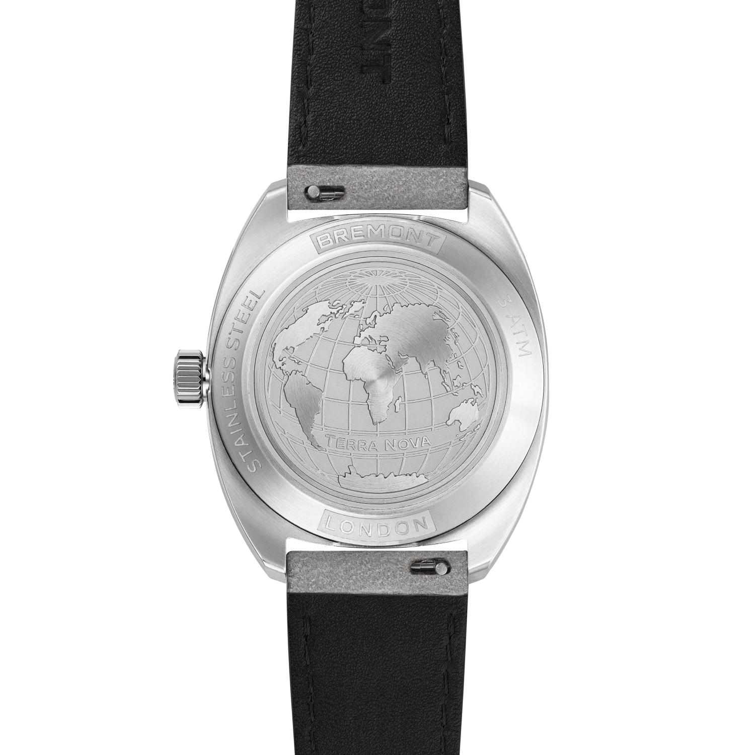 Terra Nova 35mm Jumping Hour Leather Strap
