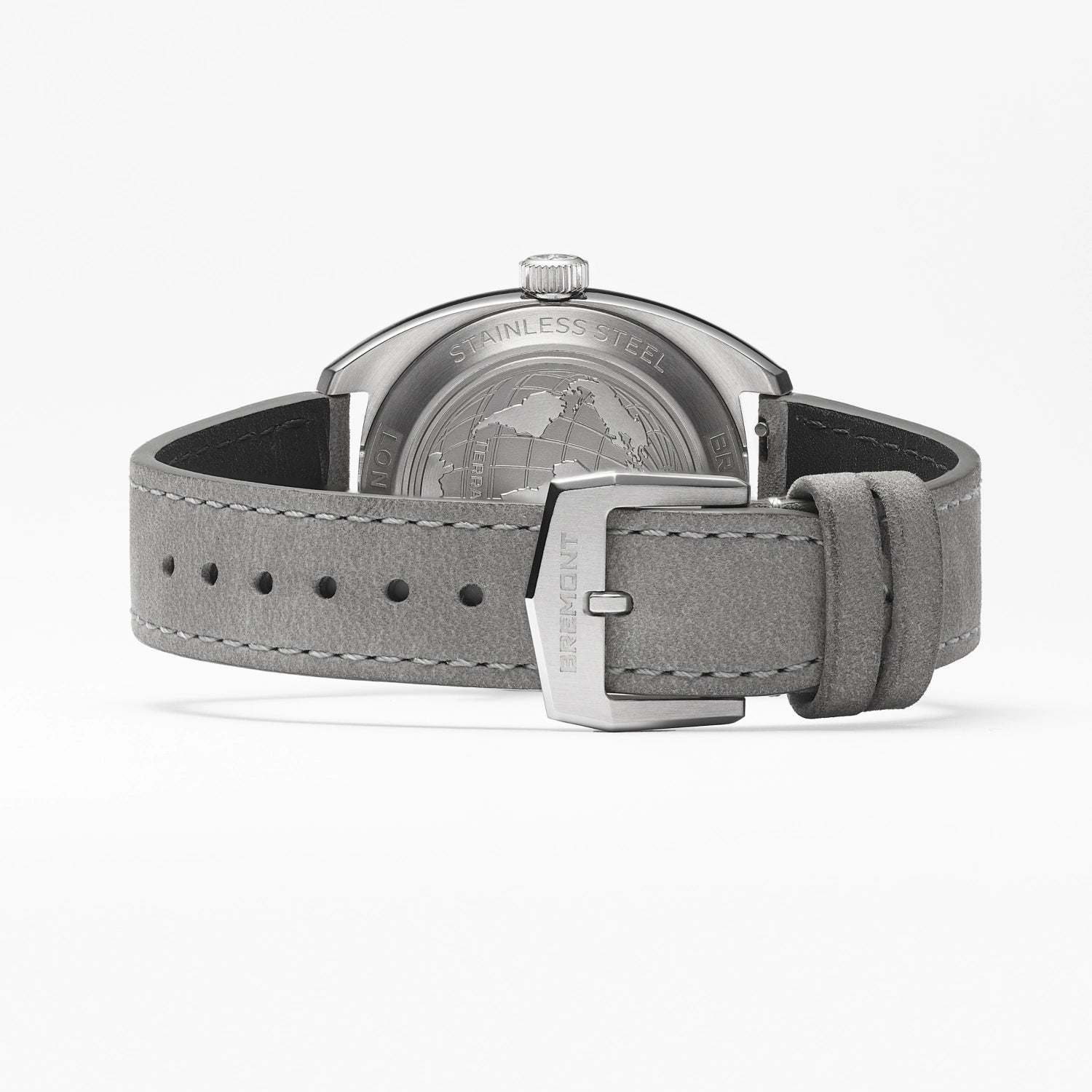 Terra Nova 35mm Jumping Hour Leather Strap