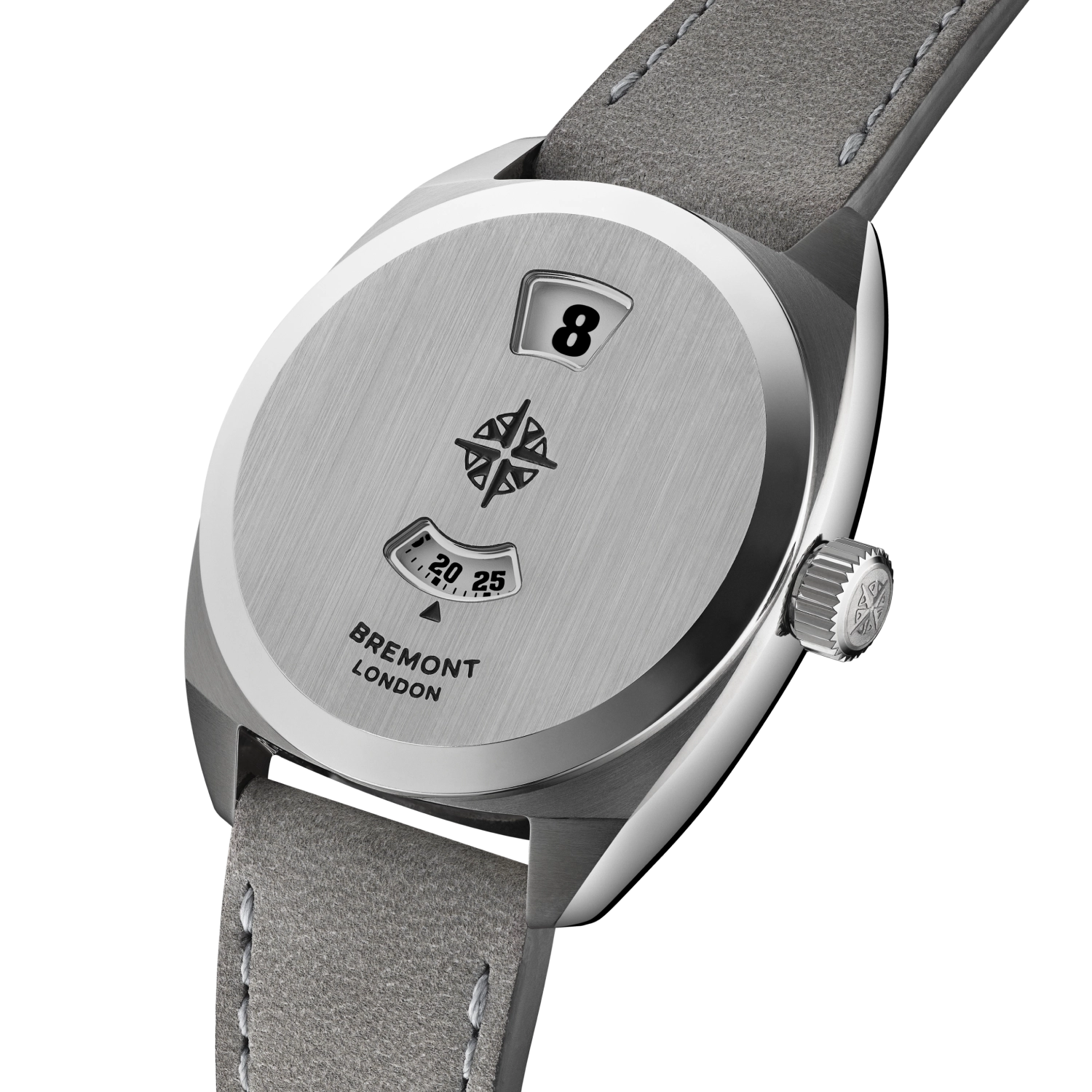 Terra Nova 35mm Jumping Hour Leather Strap