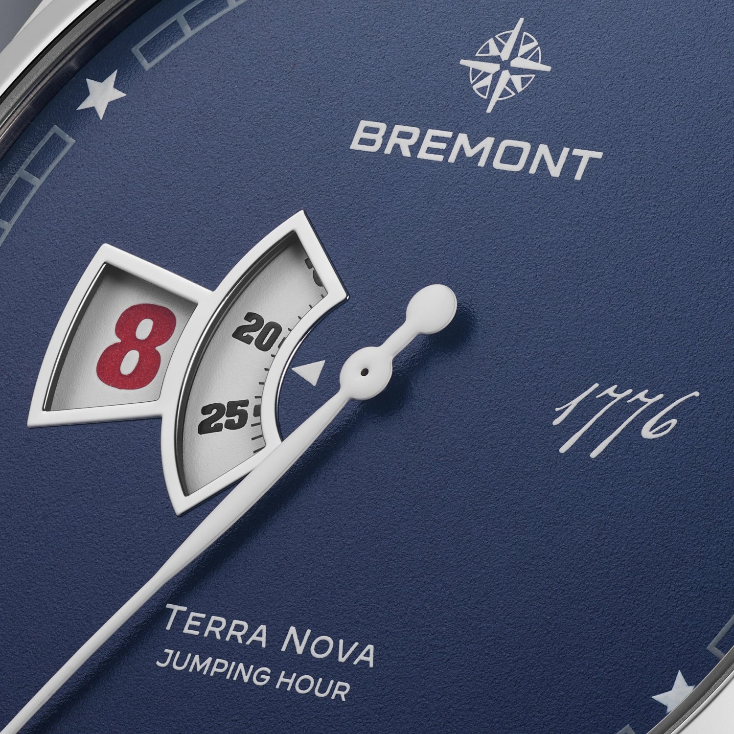 Bremont Watch Company Watches | Mens | Terra Nova Terra Nova 40.5mm Jumping Hour 1776 Bracelet