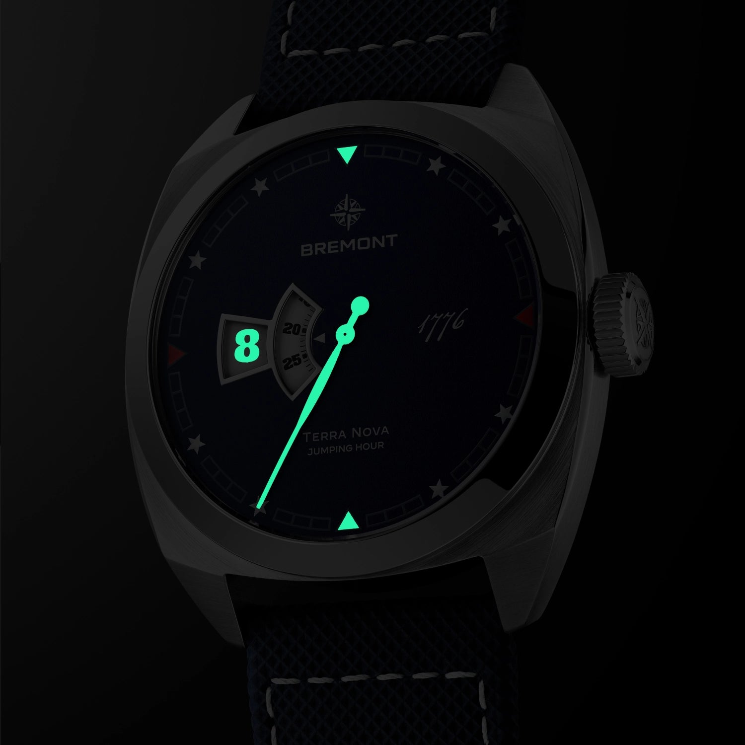 Bremont Watch Company Watches | Mens | Terra Nova Terra Nova 40.5mm Jumping Hour 1776 Bracelet