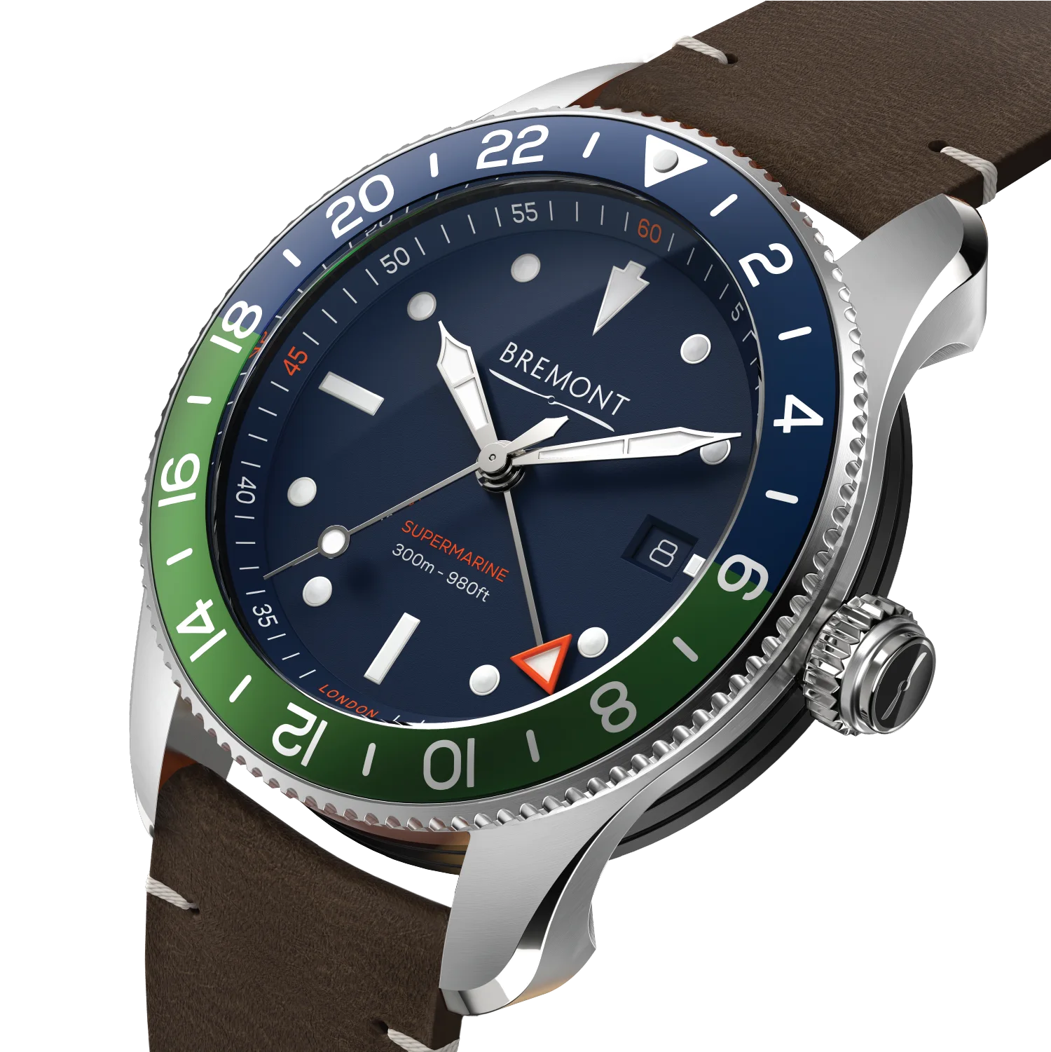 Bremont Watch Company Watches | Mens | Supermarine S302 (BLGN Leather)
