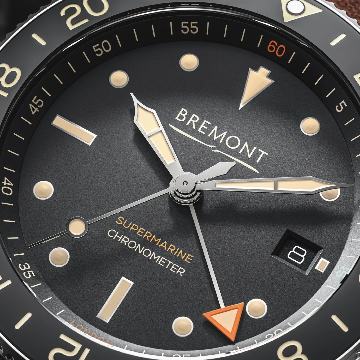 Bremont Watch Company Watches | Mens | Supermarine S302 (Grey Leather)