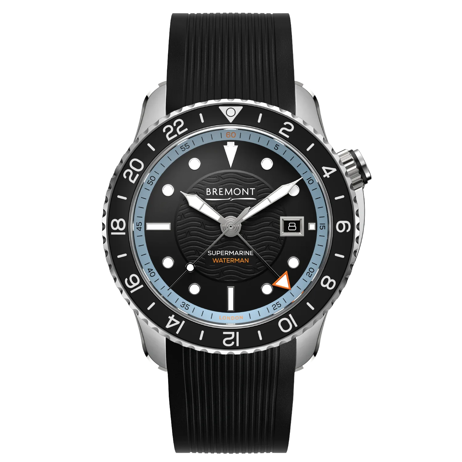 Bremont Watch Company Watches | Mens | Supermarine Waterman Apex II [Black Rubber]