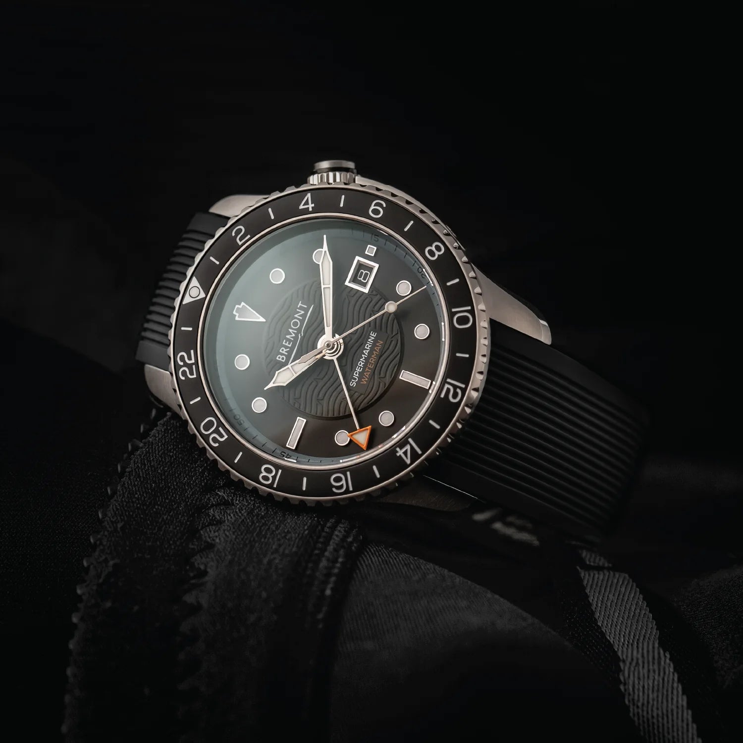 Bremont Watch Company Watches | Mens | Supermarine Waterman Apex II [Black Rubber]