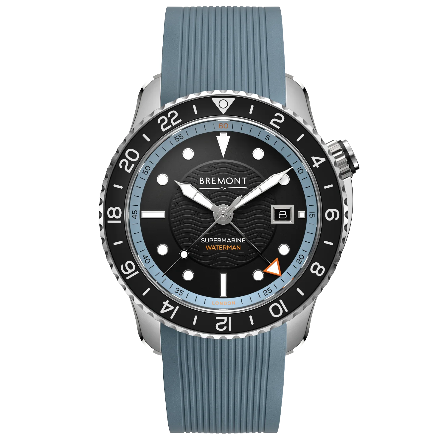 Bremont Watch Company Watches | Mens | Supermarine Waterman Apex II [Blue Rubber]