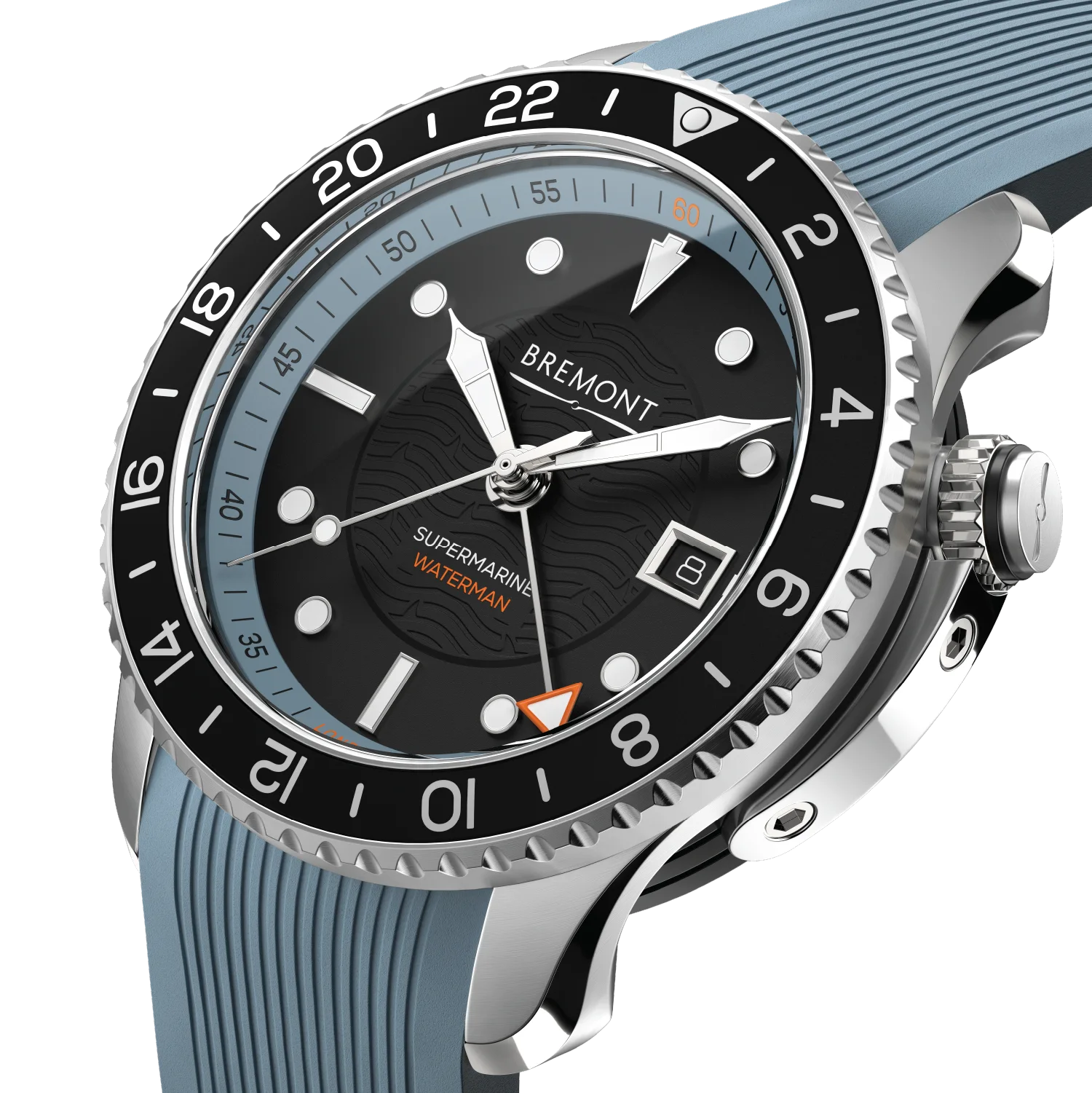 Bremont Watch Company Watches | Mens | Supermarine Waterman Apex II [Blue Rubber]