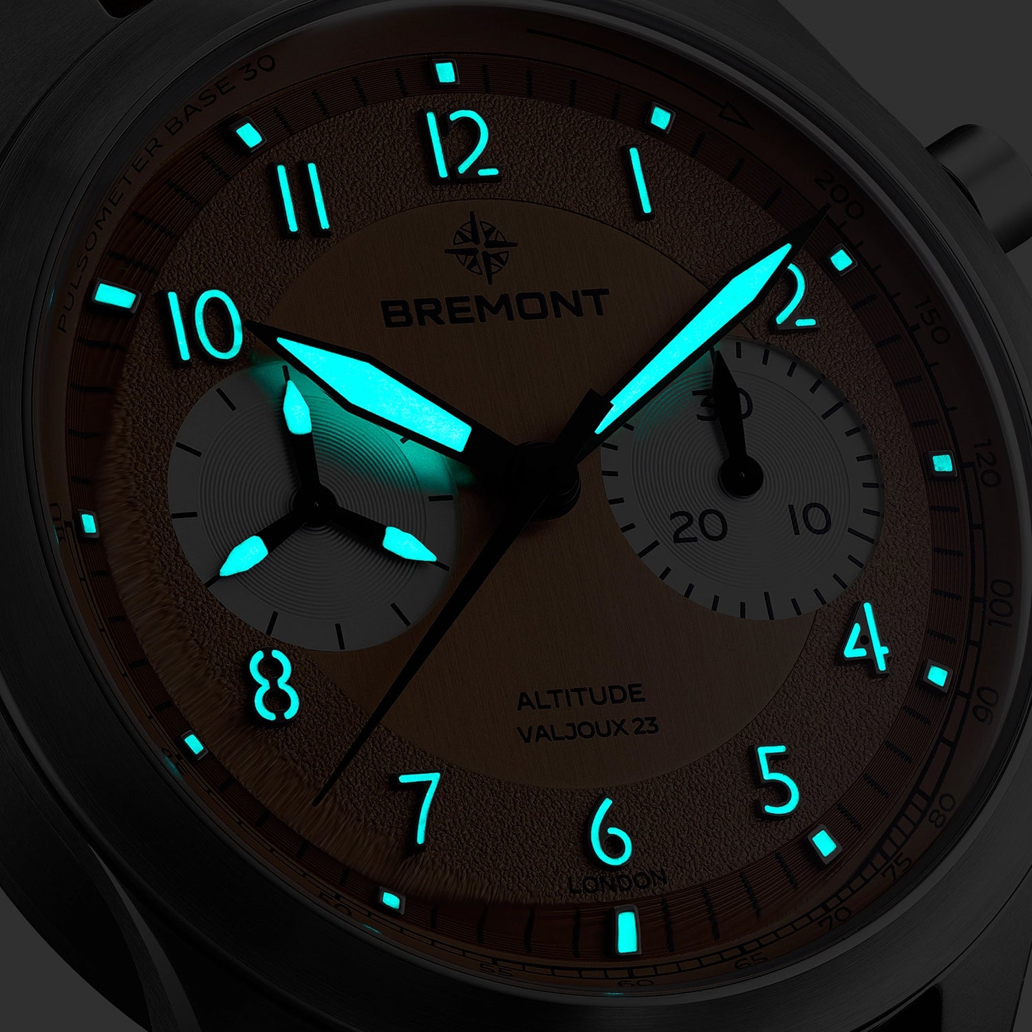 Bremont Watch Company Watches | Mens | Altitude Altitude Chronograph Pulsograph Valjoux 23