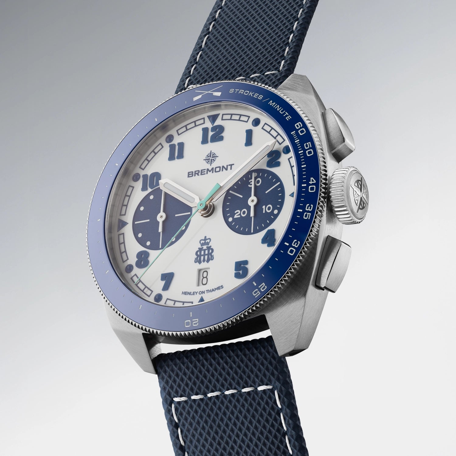 Bremont Watch Company Watches | Mens | Terra Nova Terra Nova 42.5MM HRR Chronograph Leather Strap
