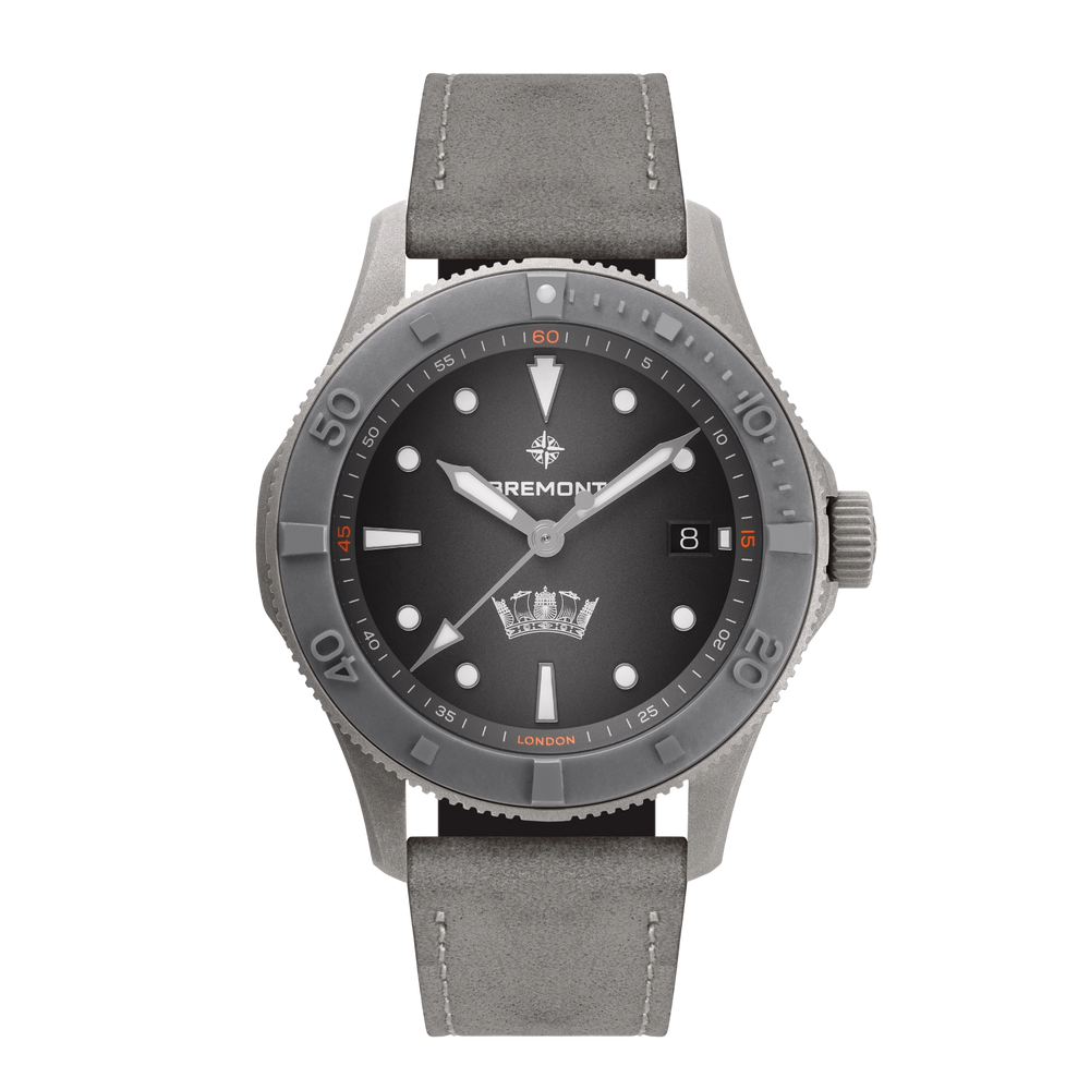 Bremont Watch Company Watches | Mens | HMAF HMAF Supermarine 40mm Date Leather Strap