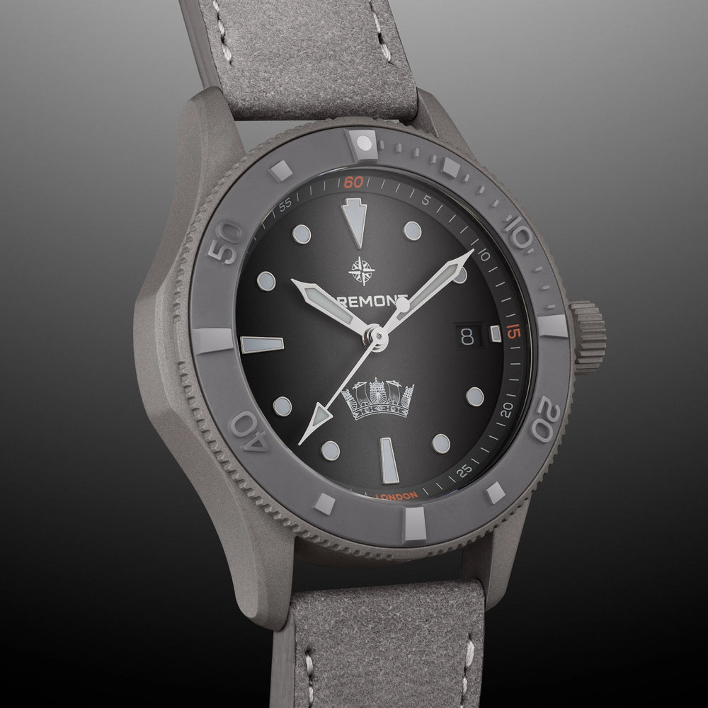 Bremont Watch Company Watches | Mens | HMAF HMAF Supermarine 40mm Date Leather Strap