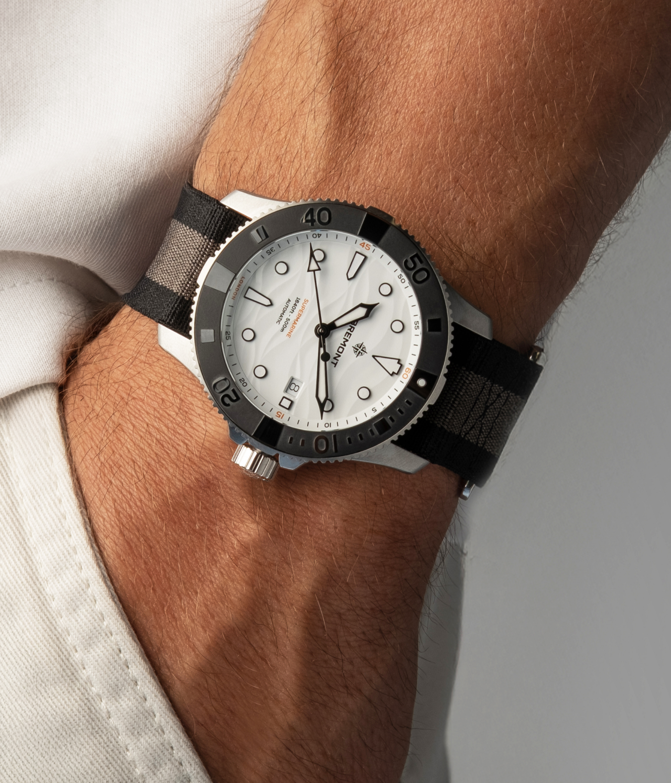 Bremont Watch Company Watches | Mens | Supermarine Supermarine 500m, Polar White