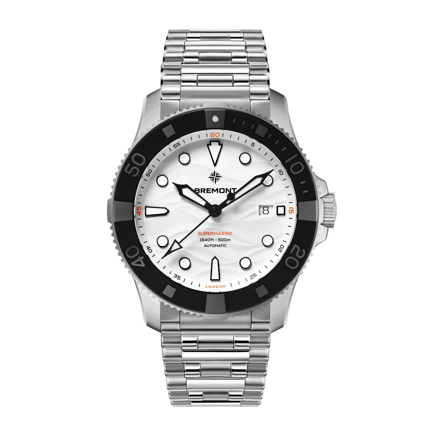 Bremont Watch Company Watches | Mens | Supermarine Supermarine 500m - White Dial, 904L on 904L