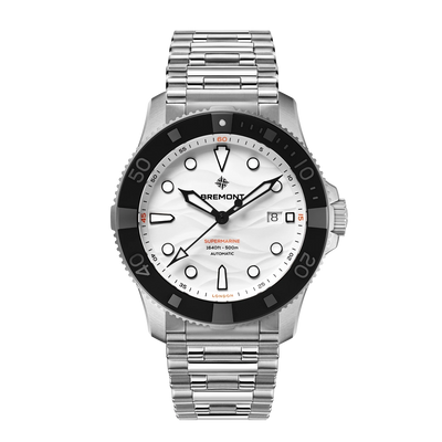 Bremont Watch Company Watches | Mens | Supermarine Supermarine 500m - White Dial, 904L on 904L