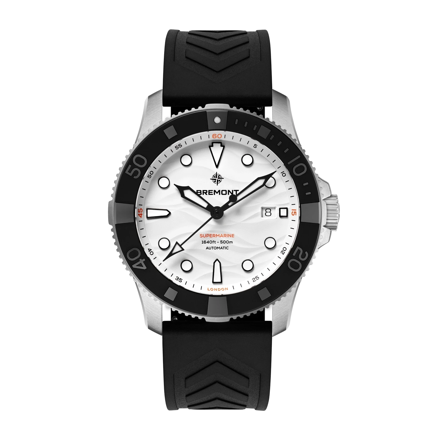 Bremont Watch Company Watches | Mens | Supermarine Supermarine 500m  - White Dial, NATO Strap
