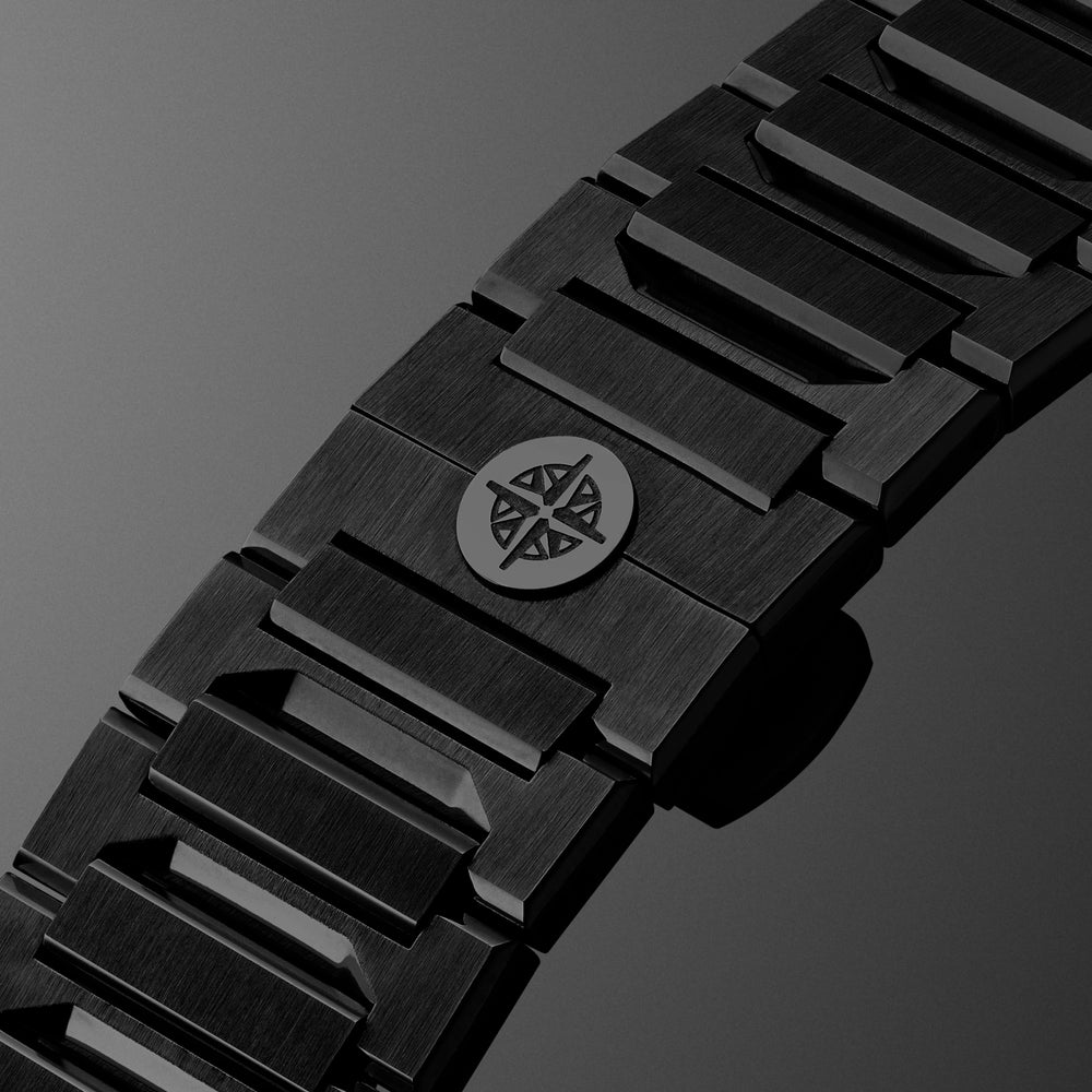 Supernova Integrated Black DLC Bracelet