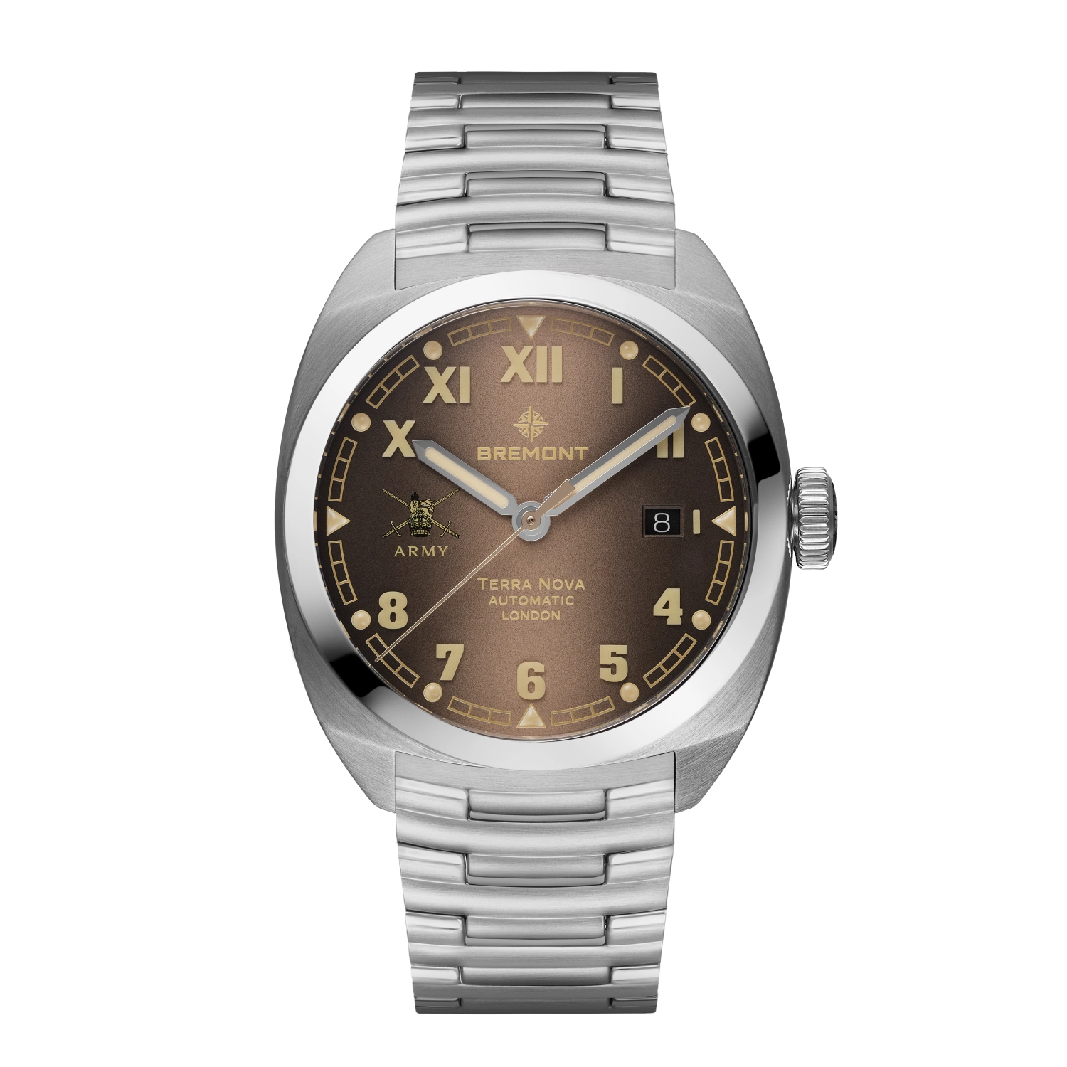 Bremont Watch Company Watches | Mens | HMAF HMAF Terra Nova 40.5mm Date Bracelet