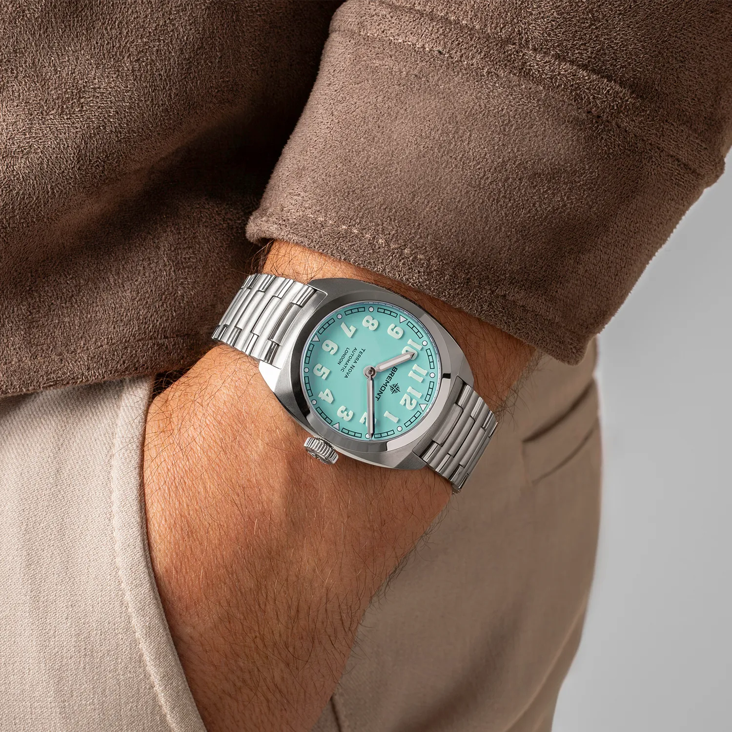 Bremont Watch Company Watches | Mens | Terra Nova Terra Nova 38 'Turquoise'