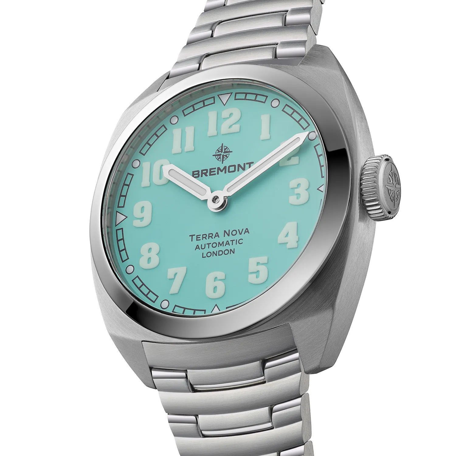 Bremont Watch Company Watches | Mens | Terra Nova Terra Nova 38 'Turquoise'