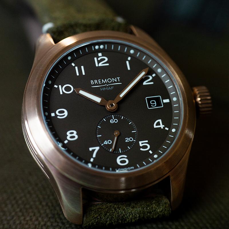 Bremont Watch Company Watches | Mens | HMAF Broadsword Bronze