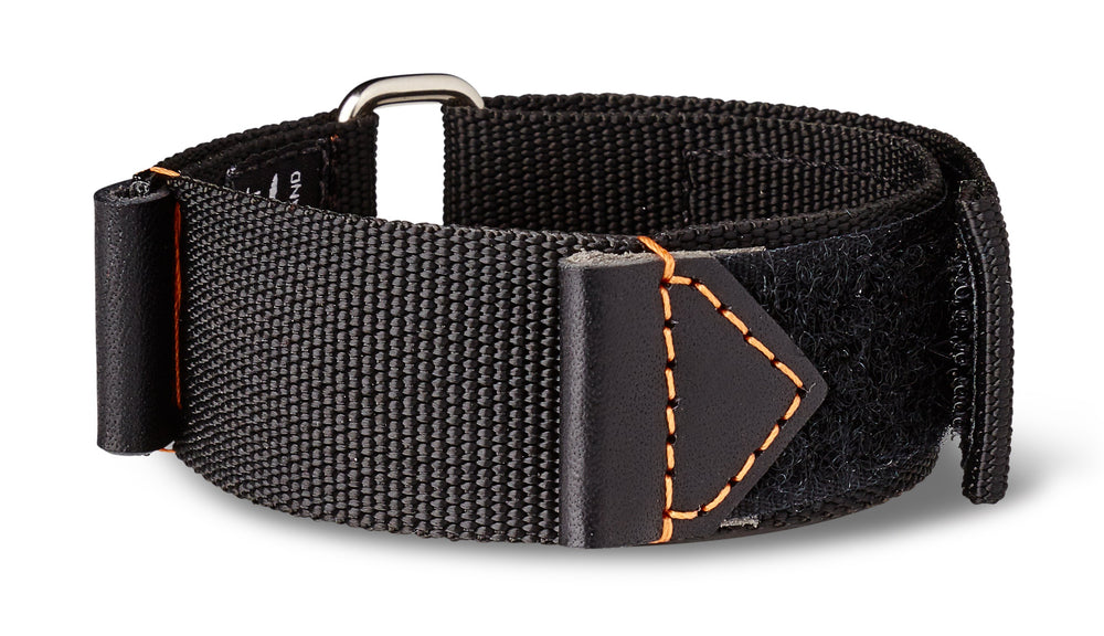 Bremont Chronometers Straps | Mens | NATO | Nylon NATO Strap - Black/Orange