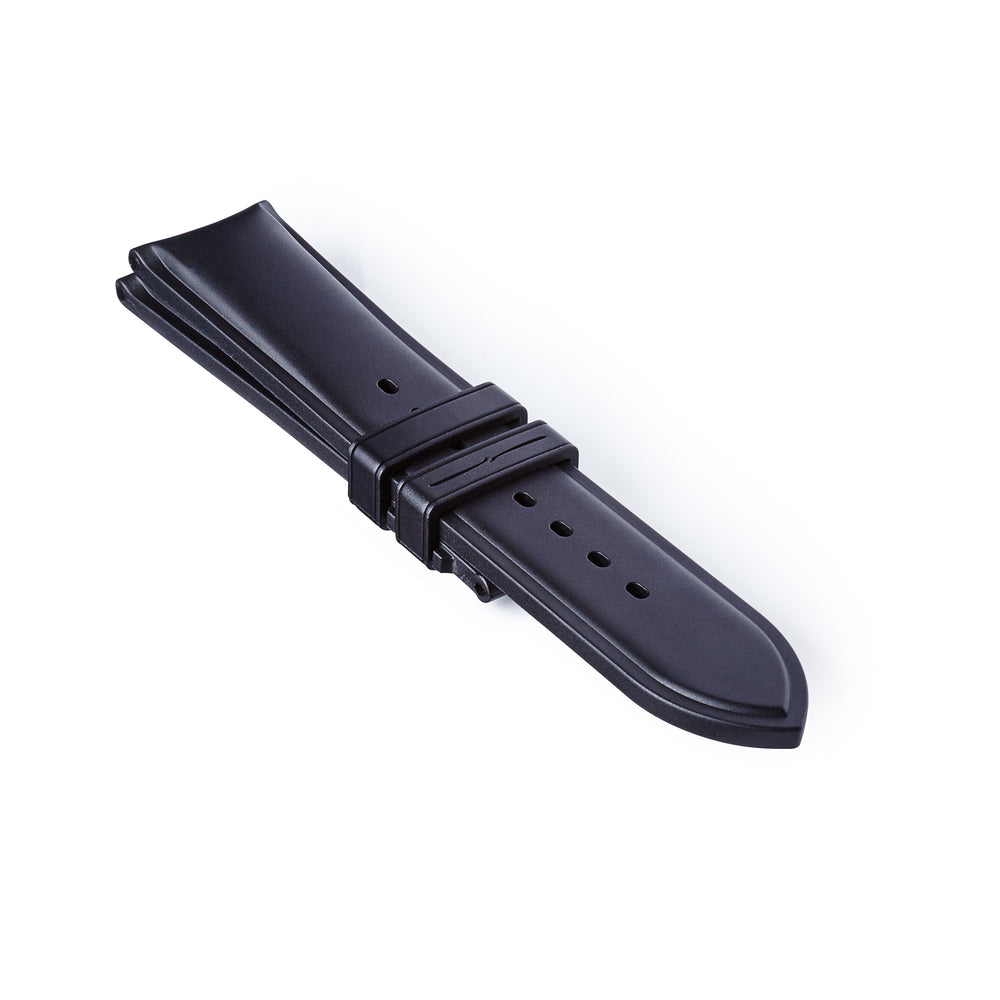 Bremont Chronometers Straps | Mens | Rubber Rubber Strap - Temple Island - Black