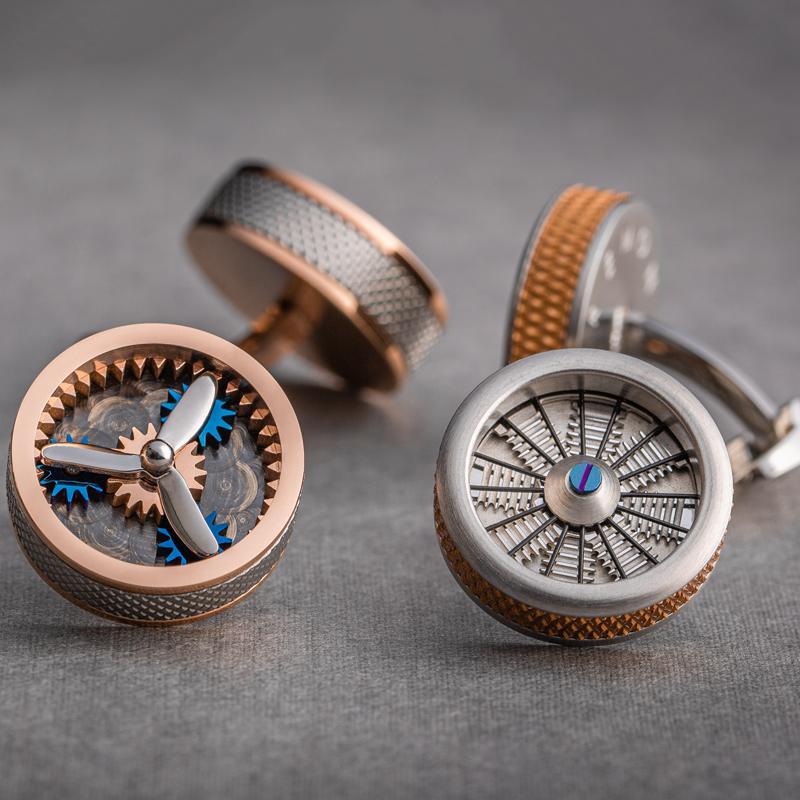 Bremont Watch Company Clothing | Accessories | Cufflinks Radial Barrel Cufflinks