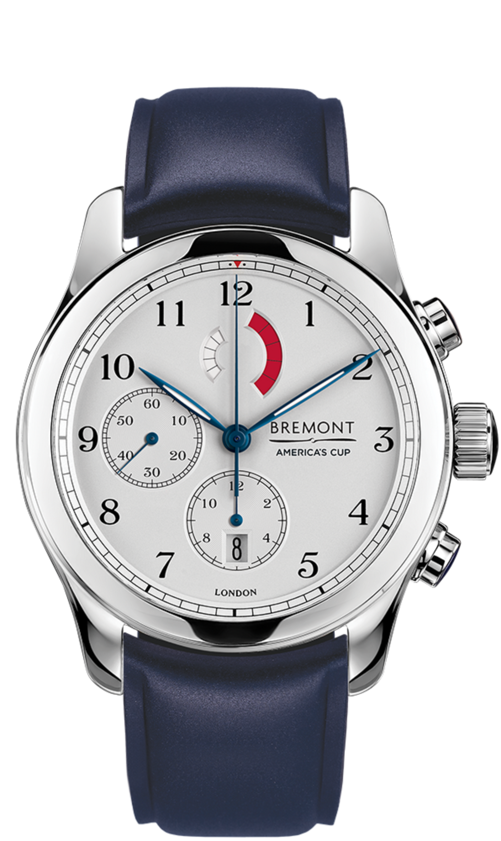 Bremont Chronometers Watches | Mens | AC | LTD | ARCHIVE Regatta AC Polished Steel