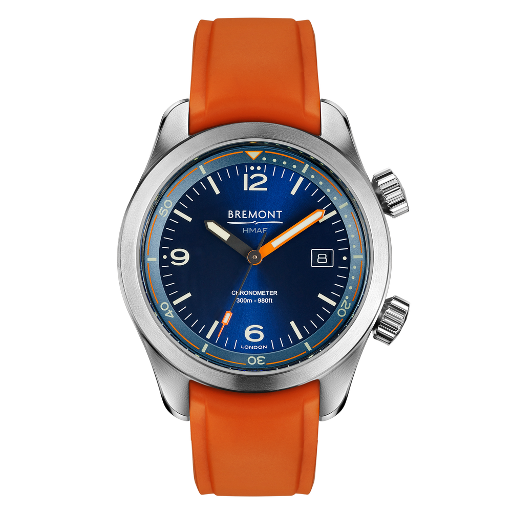 Bremont Watch Company Watches | Mens | HMAF Argonaut Azure
