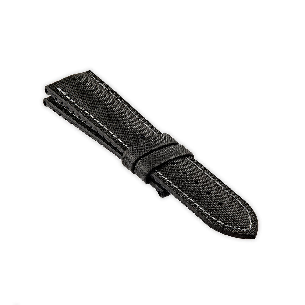 Bremont Watch Company Straps | Mens | Chalgrove | Rubber | Leather Black Chalgrove Strap