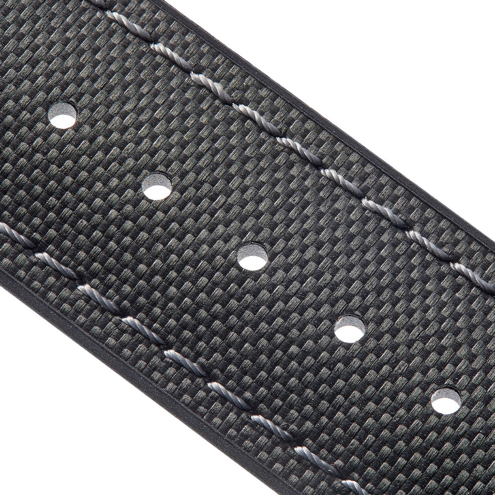 Bremont Watch Company Straps | Mens | Chalgrove | Rubber | Leather Black Chalgrove Strap