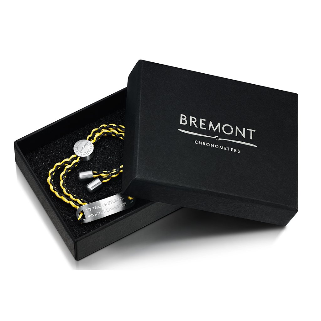 Bremont Chronometers Bracelets | InvictusGames | TeamUK Bremont Invictus Games Team UK 2018 Supporters Bracelet