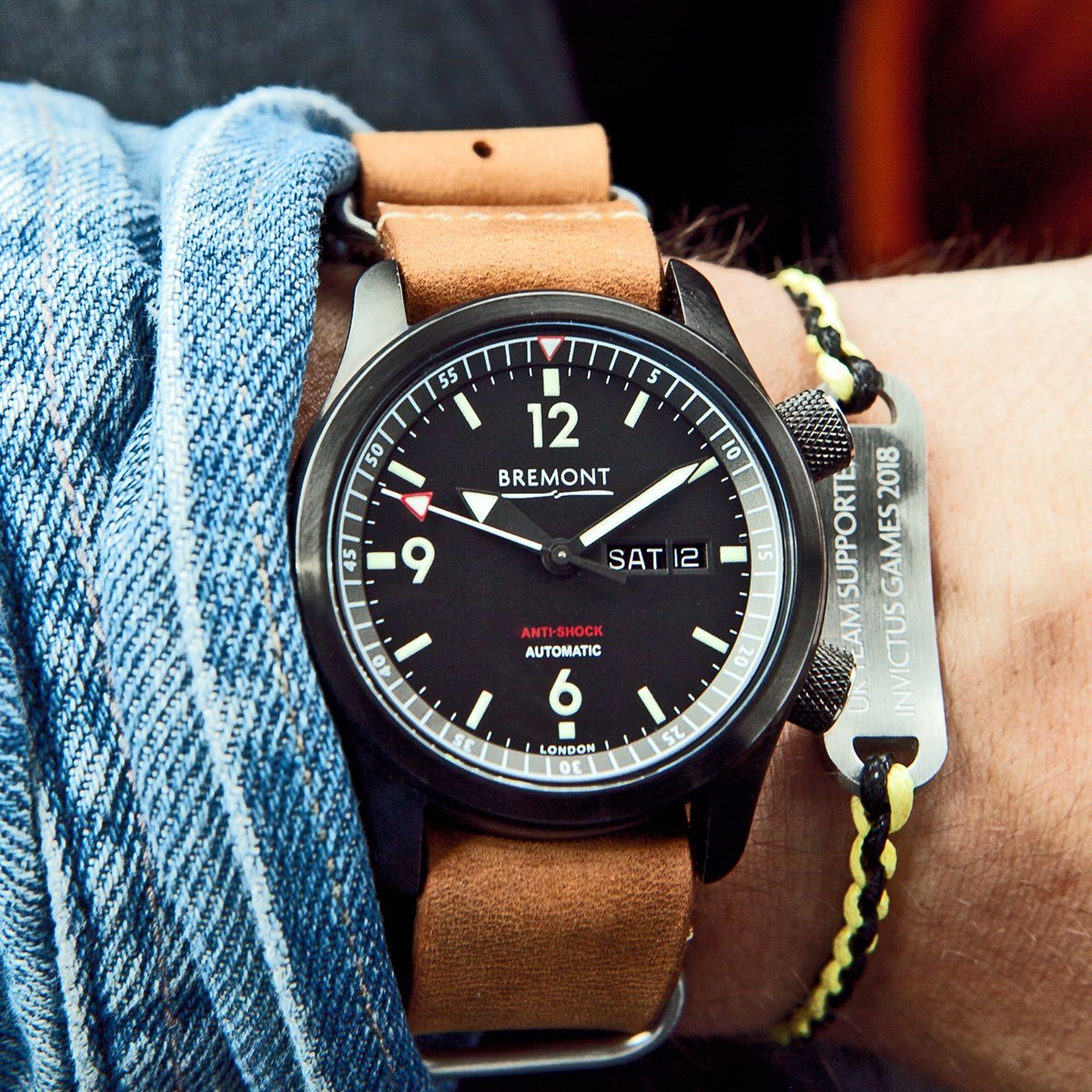 Bremont Chronometers Bracelets | InvictusGames | TeamUK Bremont Invictus Games Team UK 2018 Supporters Bracelet