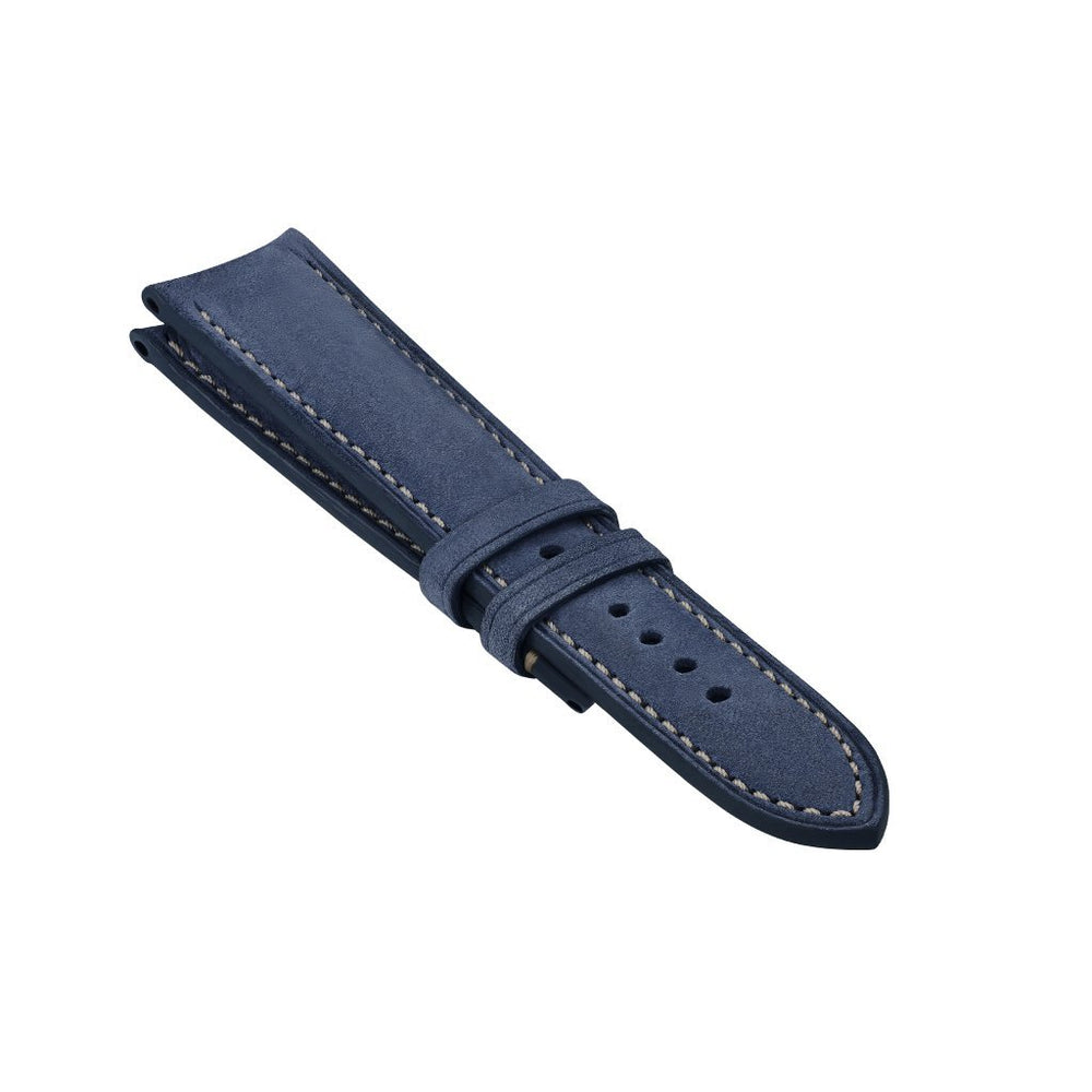 Bremont Chronometers Straps | Mens | Leather Regular / 20mm Nubuck Strap - Blue