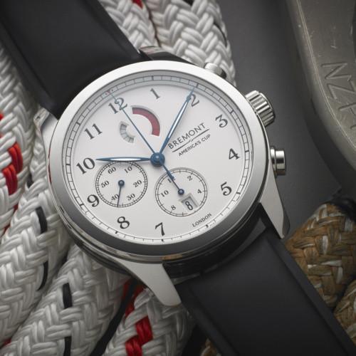 Bremont Chronometers Watches | Mens | AC | LTD | ARCHIVE Regatta AC Polished Steel