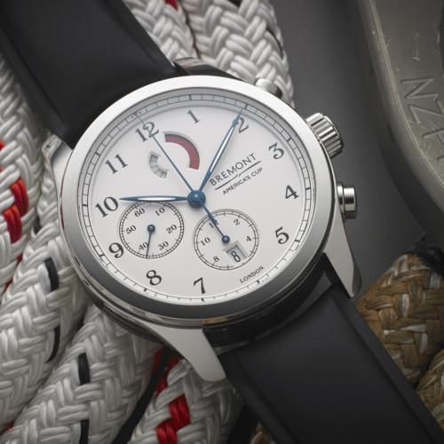 Bremont Chronometers Watches | Mens | AC | LTD | ARCHIVE Regatta AC Polished Steel