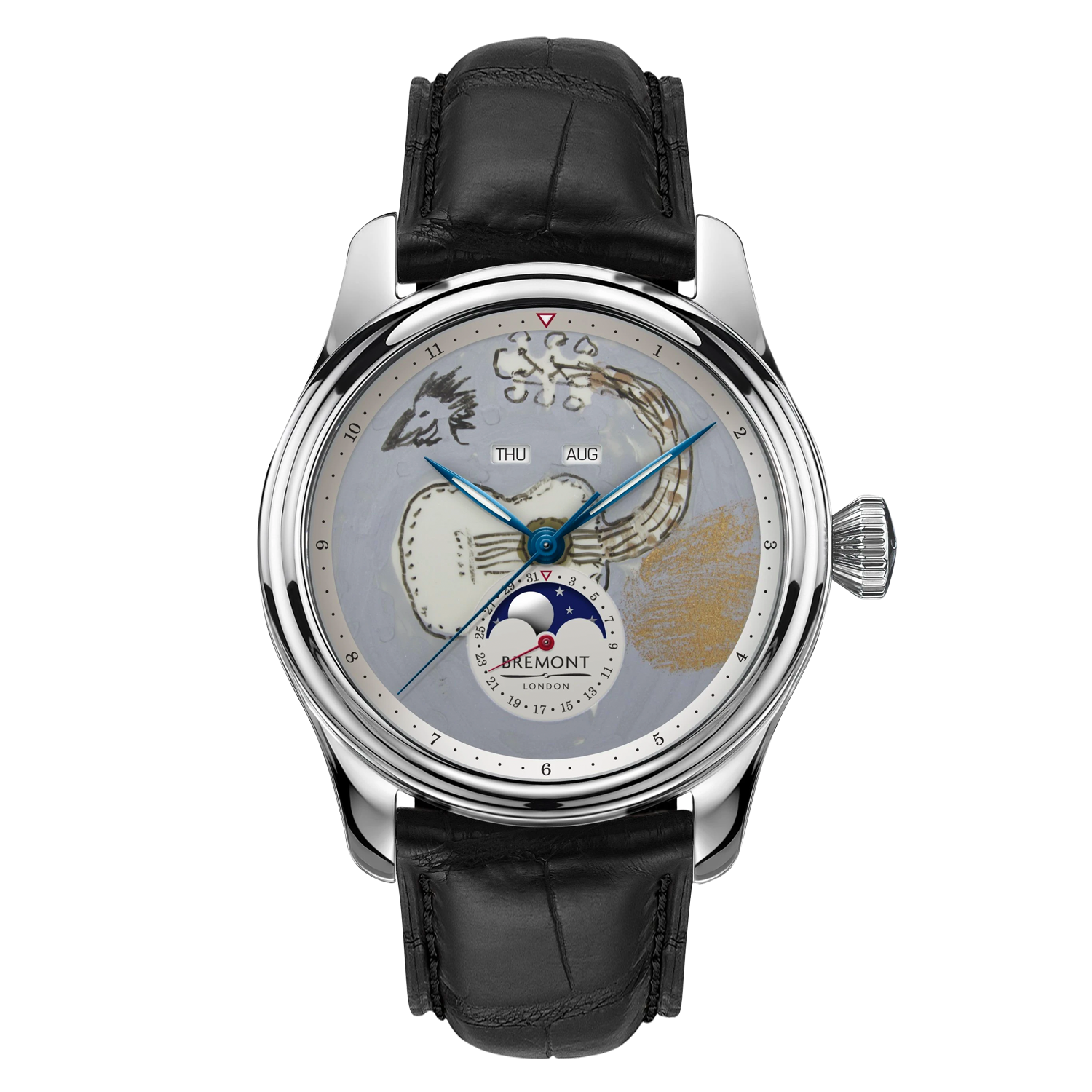 Bremont Watch Company Ronnie Wood 1947 Collection Wood Rock