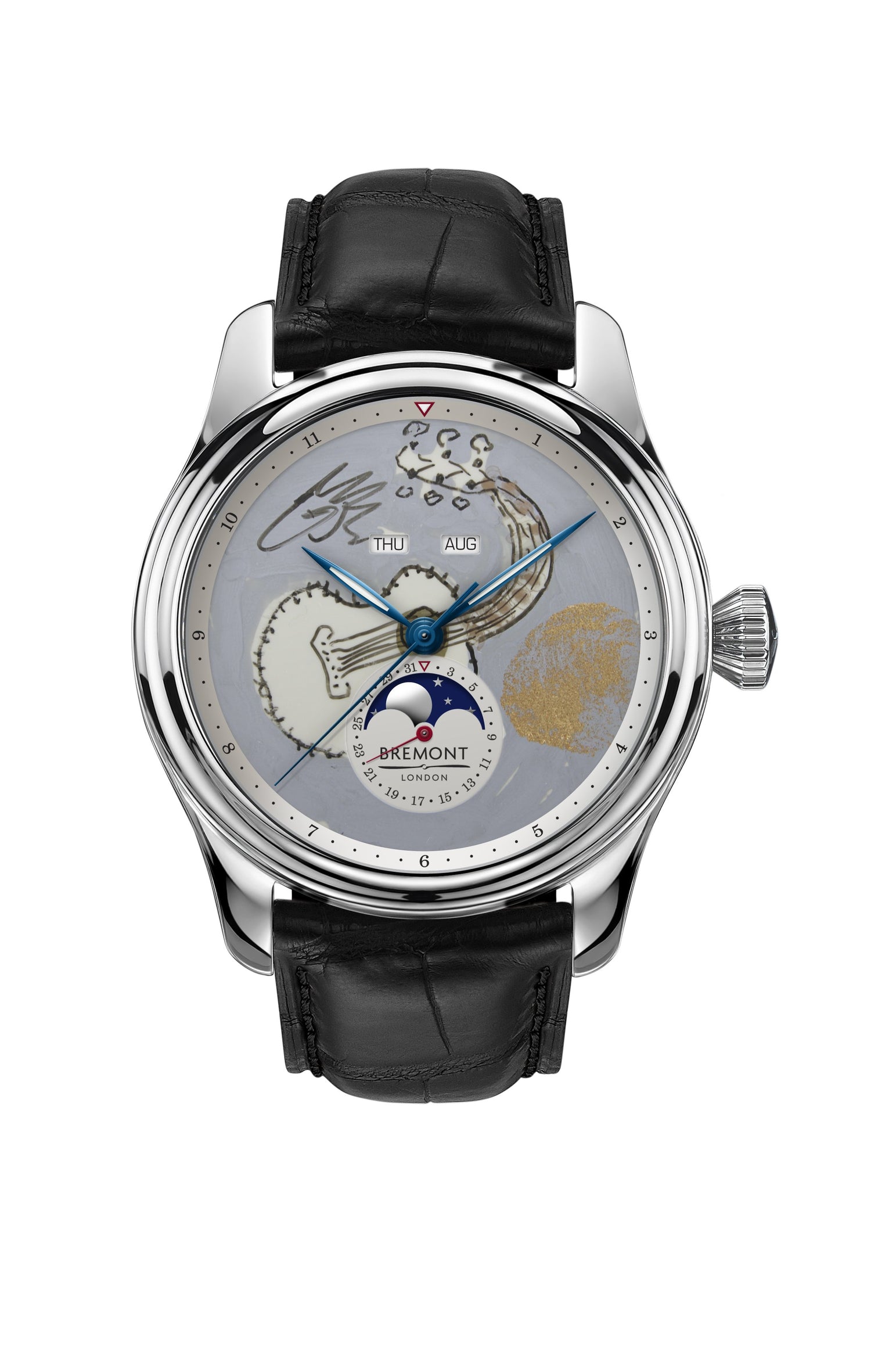 Bremont Watch Company Ronnie Wood 1947 Collection Rock Face