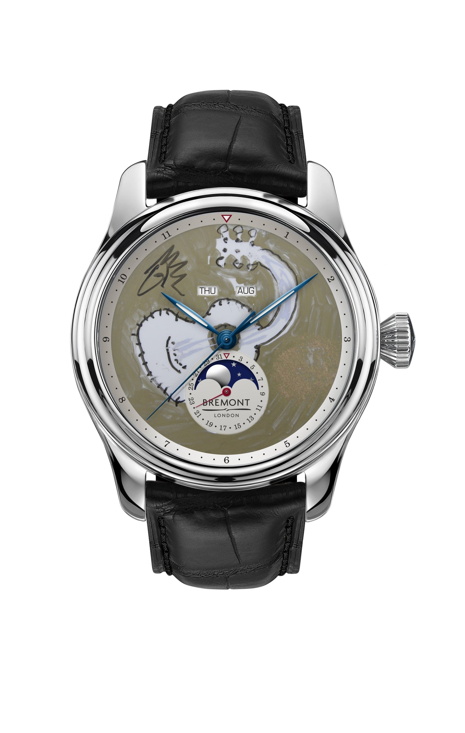Bremont Watch Company Ronnie Wood 1947 Collection Face Up