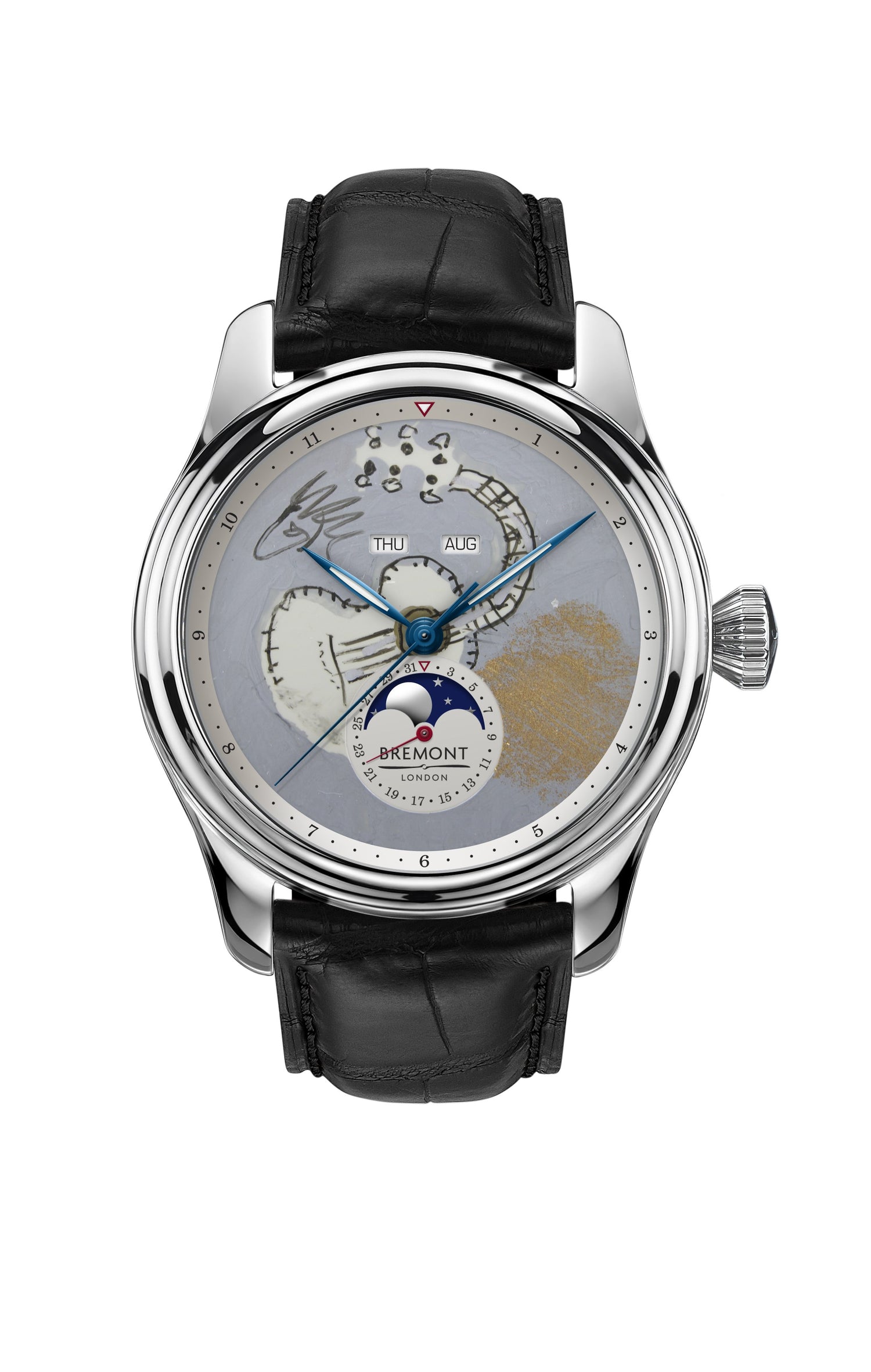 Bremont Watch Company Ronnie Wood 1947 Collection Faceprint