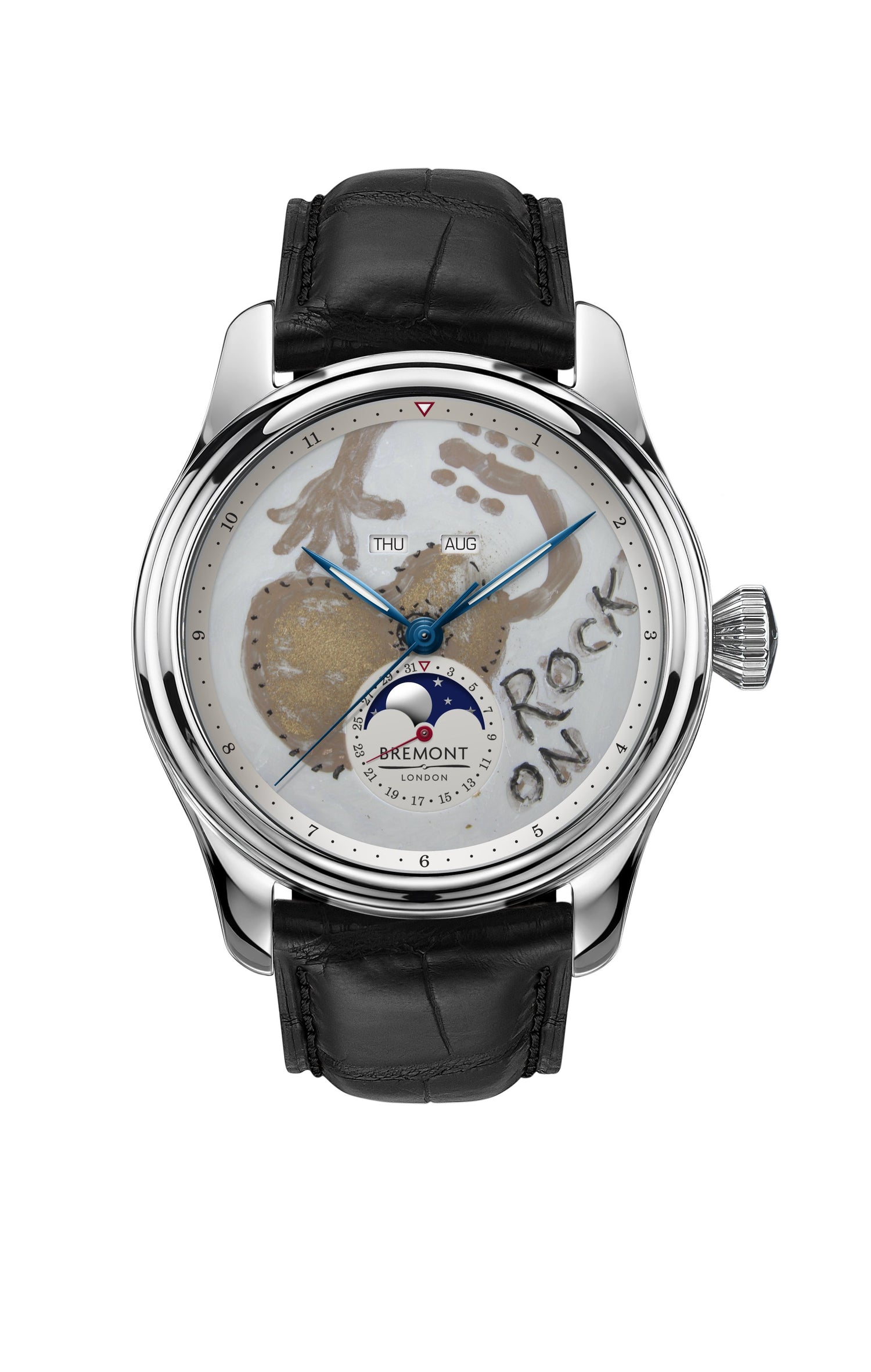Bremont Watch Company Ronnie Wood 1947 Collection Rock On 'Hands Up'