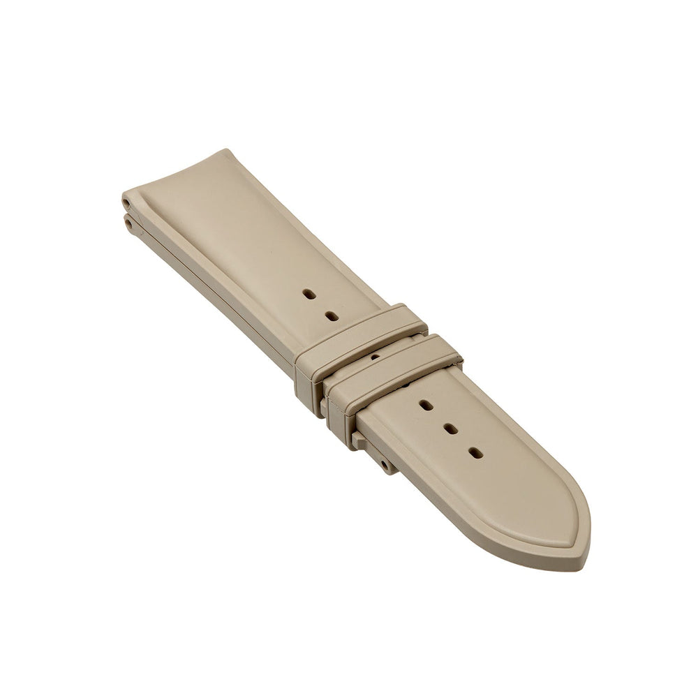 Rubber Temple Island Strap Beige