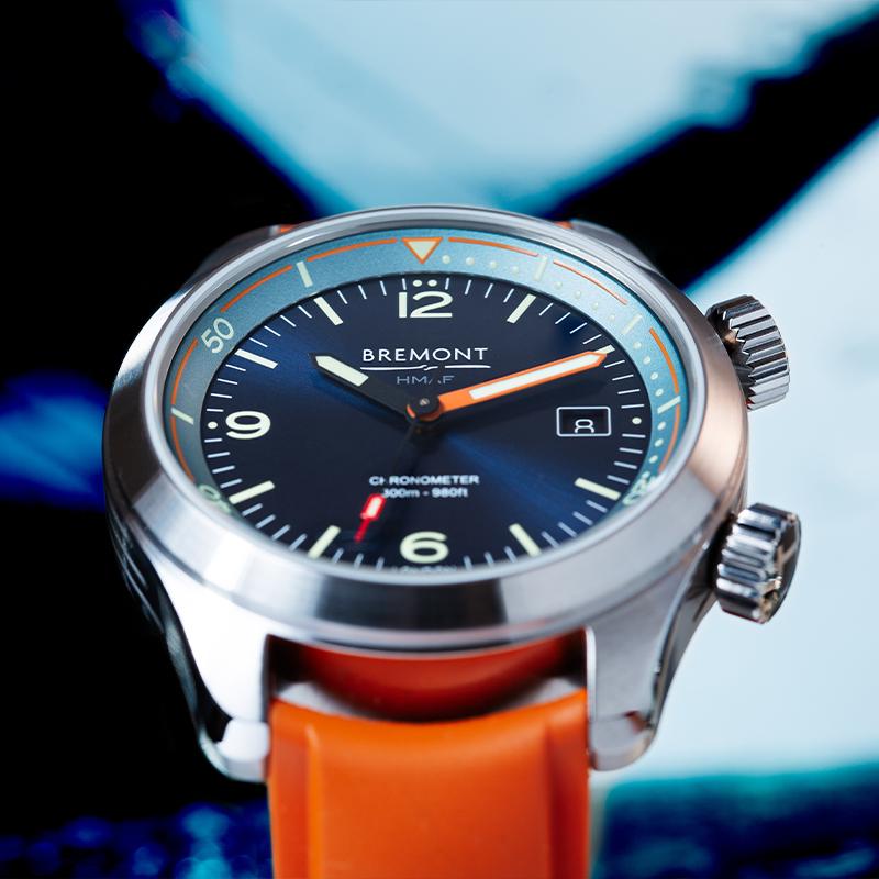 Bremont Watch Company Watches | Mens | HMAF Argonaut Azure